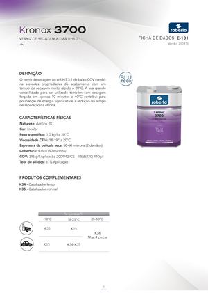 Tds Kronox 3700 Pt
