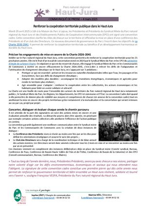 CP 20251704 - Signature Pacte Gouvernance