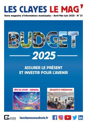 LES CLAYES LE MAG' #21 AVRIL-MAI-JUIN 2025