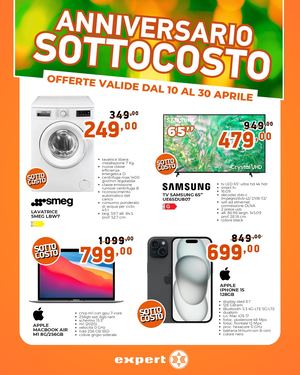 Expert volantino Anniversario Sottocosto