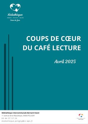 Compte rendu café lecture avril 2025