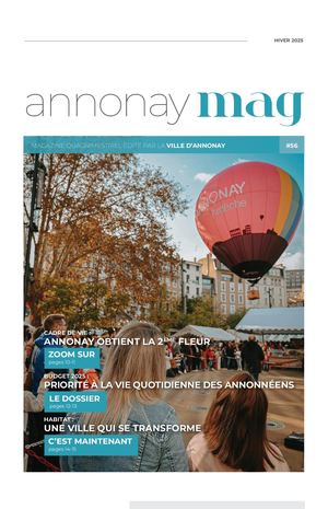 Annonay Mag n°56 - Hiver 2025