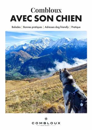 Combloux avec son chien