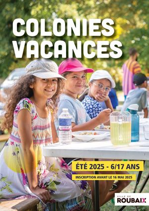 Catalogue colos ete 2025 Roubaix