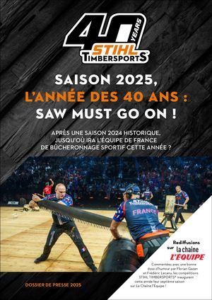 Dossier de presse STIHL Timbersports 2025