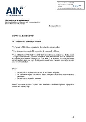 Decision Prealable 17042025