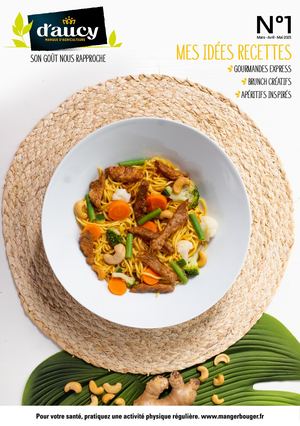 D'AUCY - MES IDÉES RECETTES N°1
