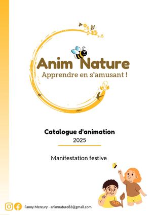 2025 Catalogue Animation Stand Tout Public
