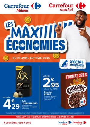 CARREFOUR MILENIS/ CARREFOUR MARKET GUADELOUPE  AVRIL 2025