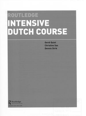 Routledge Intensive Dutch Course Emerson Eduardo Rodrigues
