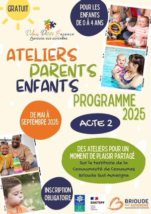 Ateliers Parent Enfant Acte 2 2025