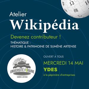 Atelier Wikipedia Sumène Artense