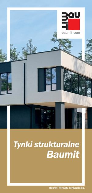 Tynki strukturalne Baumit