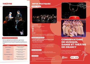 Plaquette du conservatoire