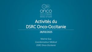 RR séno 2025 Marine Guy Nouvelles Du Réseau Onco Occitanie