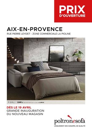 POLTRONESOFÀ | Aix-en-Provence NOUVEAU MAGASIN