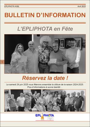 EPLIPHOTA | Bulletin d'information 04/2025