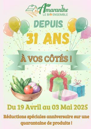 Amaranthe Anniversaire