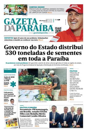 Gazeta da Paraíba Edição 01 De 16 à 30 De Abril de 2025