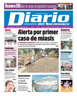 Diario Del Soconusco 21 Abr 2025
