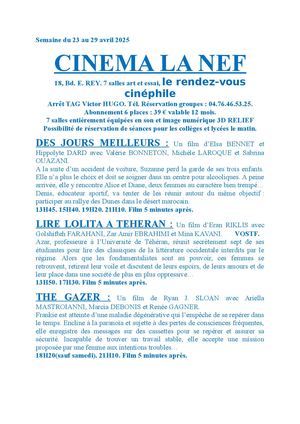 Programme La Nef Grenoble(2)