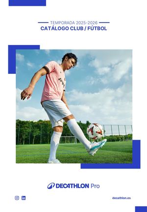 Catálogo Club Fútbol 2025-2026