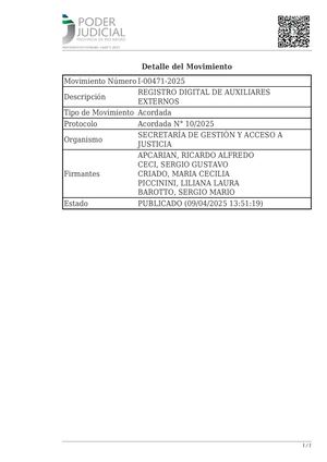 Ac 010 25 Stj Sgaj (Registro De Auxiliares Externos)