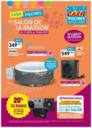 Cash Piscines au Salon De La Maison 2025
