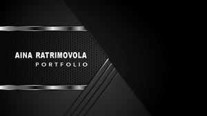 Aina Ratrimovola Portfolio