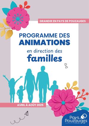 Programme des animations en direction des familles