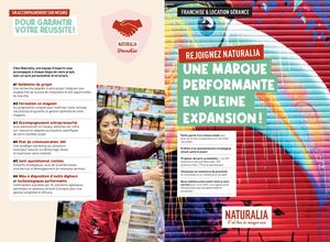 Brochure Franchise Naturalia