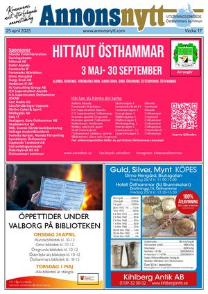 Annonsnytt V17 2025