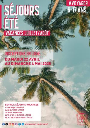 Vacances de Juillet/Août - Séjours été 2025 pour les 6/17 ans