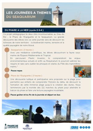 Les Journées A Thèmes Du Seaquarium