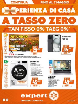 Volantino Expert Continua Experienza di Casa
