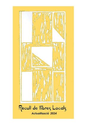Recull d'autors locals 2024