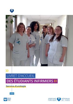 Livret IDE urologie
