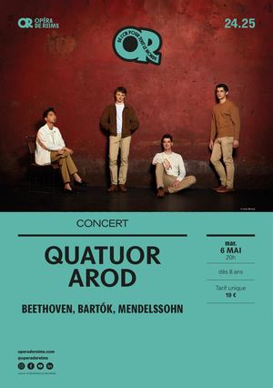 Programme Quatuor Arod