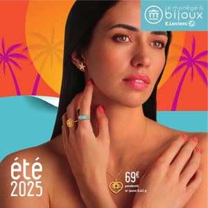 Manège à bijoux été 2025