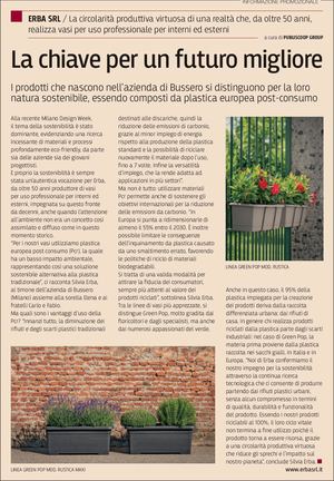 ERBA SRL su Il Sole 24 ORE 19.04.2025