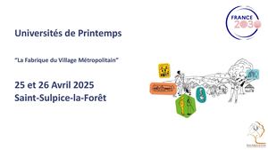 Présentation Universités De Printemps De Saint Sulpice La Forêt Invitation