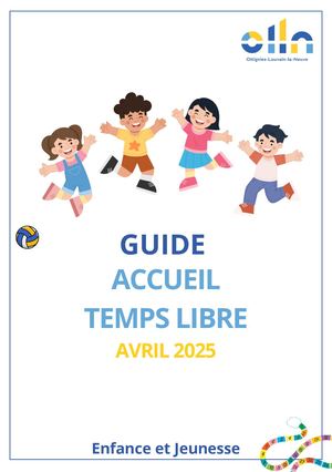 Guide Accueil Temps libre 2025
