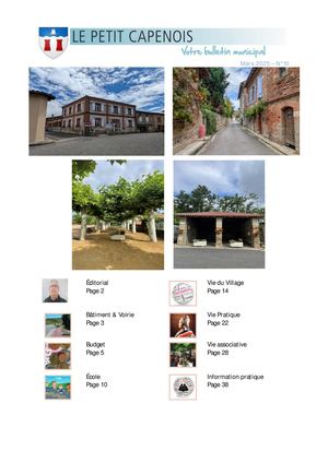 Le Petit Capenois Mars 2025