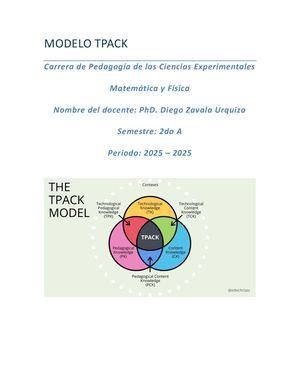 Modelo Tpack Documento