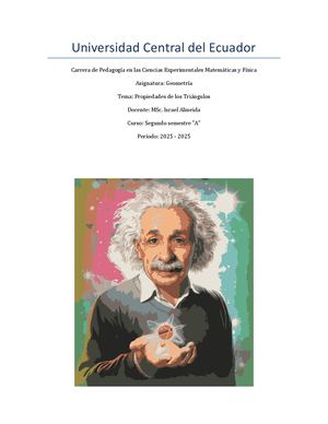 Propiedades De Los Triangulos
