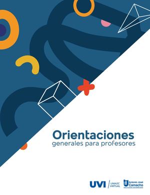 Orientaciones Generales Para Profesores