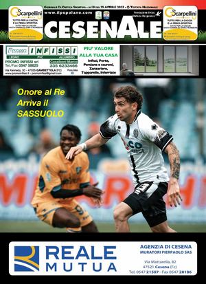 18° Cesena Vs Sassuolo 2024 2025 Copia Copia