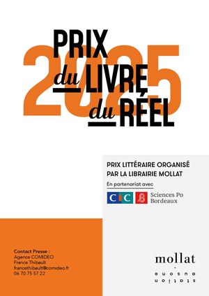 Dossier De Presse  Prix du livre du réel 205 / Les lauréates