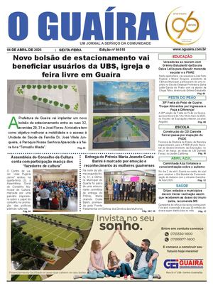 Jornal O Guaira 04 04 2025