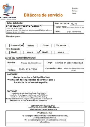 Instalación De Software Antivirus, Antispyware Y Antimalware
